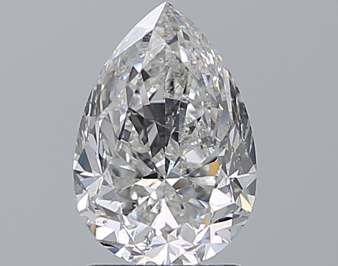 The pear cut, also known as the teardrop cut
