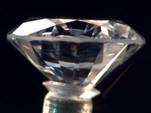 The girdle helps protect the diamond from chipping and damage, particularly along its edges.
