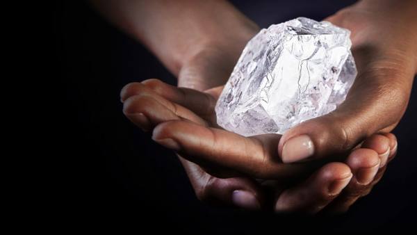 1,109 carat Lesedi La Rona rough Diamond