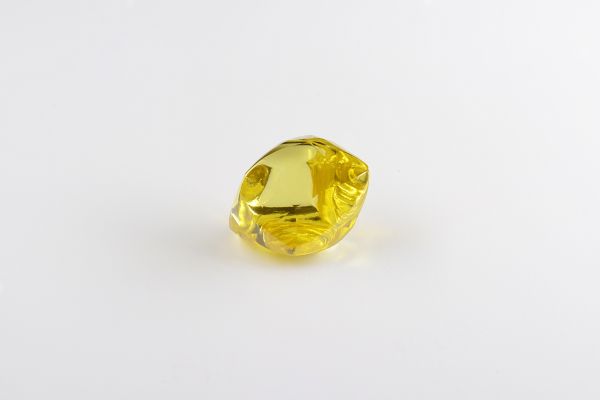 Alrosa Vivid Yellow Rough Diamond