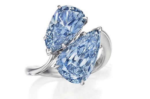 Graff Vivid Blue Diamond Ring