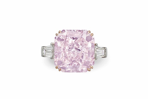 Christies Pink Diamond Ring