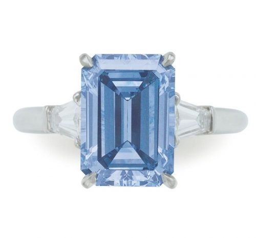 3 Carat Fancy Intense Blue Diamond