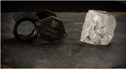 Lucara 327 Carat Rough Diamond