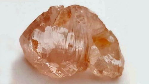 46 pink rough diamond