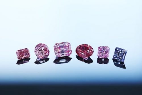 Argyle pink diamonds