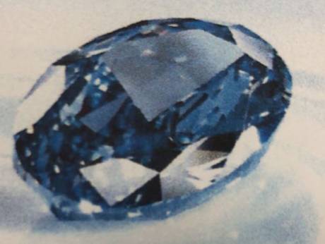 blue diamond stolen