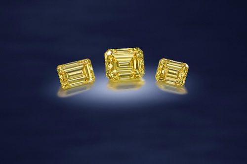 Fancy Vivid Yellow Diamonds