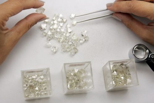 Alrosa Rough Diamonds