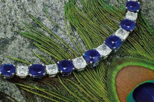 Christies peacock necklace