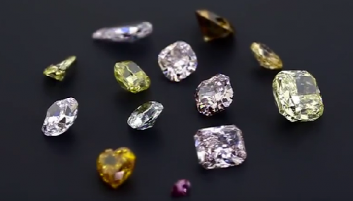 FANCY COLORED DIAMONDS