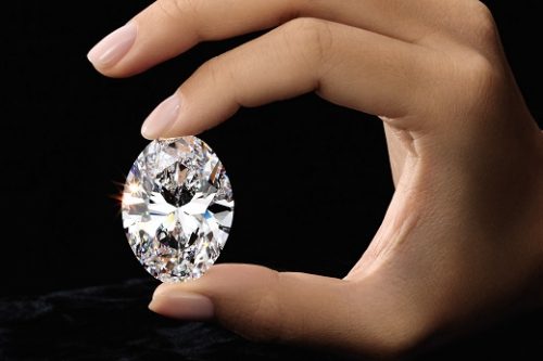 88 carat oval diamond