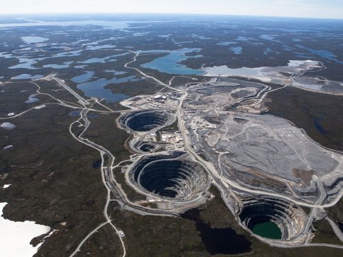 Canadian diamond mining