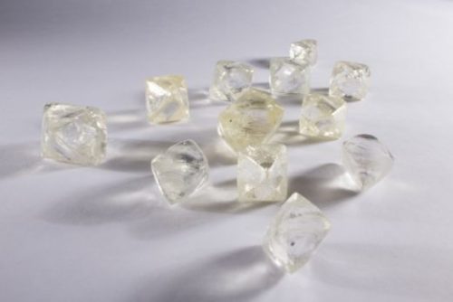 Alrosa diamonds rough