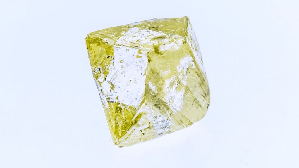 151 ct Yellow diamond