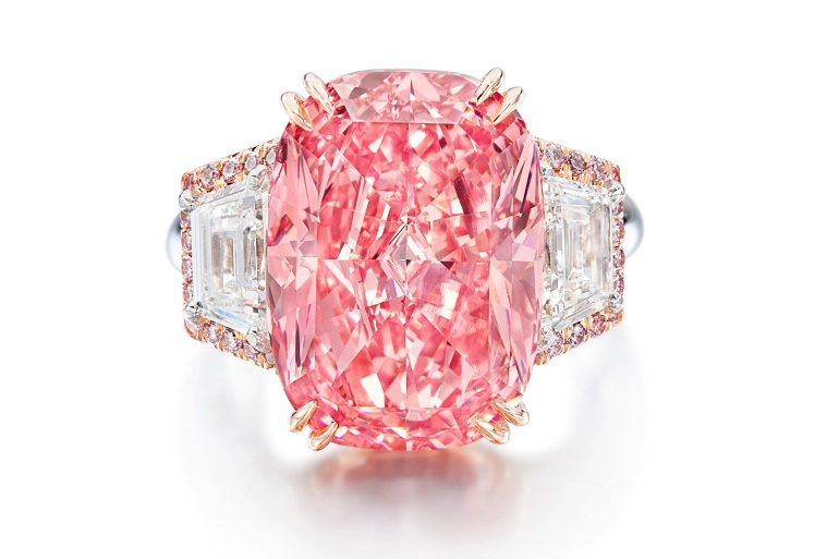 The 11.15-carat Williamson Pink Star diamond