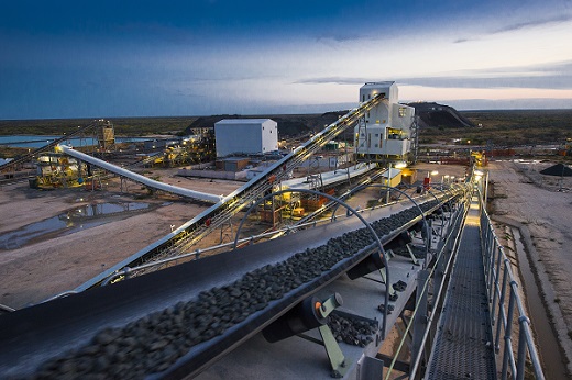 The Karowe diamond mine in Botswana.