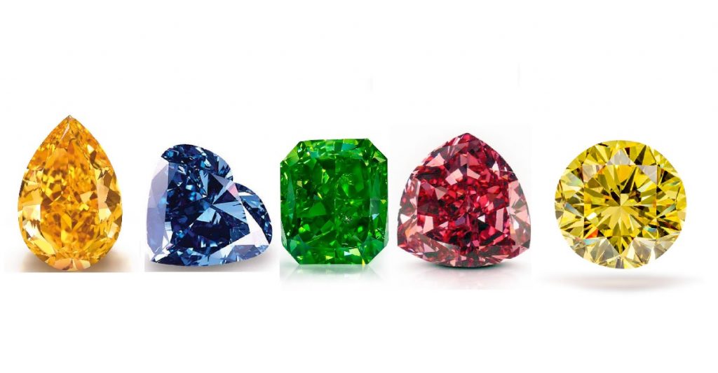 Fancy colour diamonds