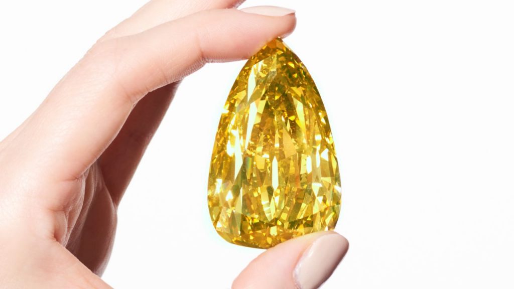 303 carat Golden Canary Diamond