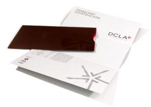 DCLA Grading Report or certificate