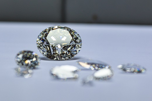 Polished diamonds