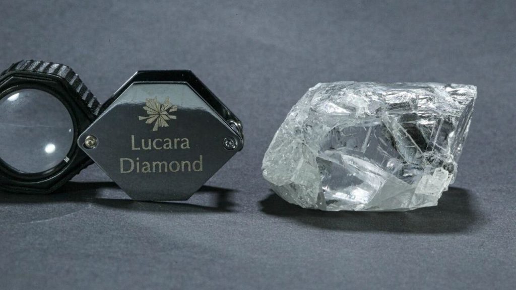 Lucara Unearths 692ct. Rough at Karowe