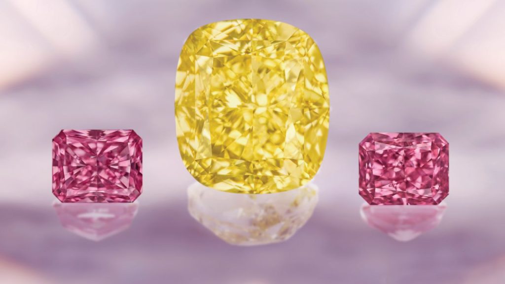 Rio Tinto to Hold Tender of 87 Fancy-Colored Diamonds