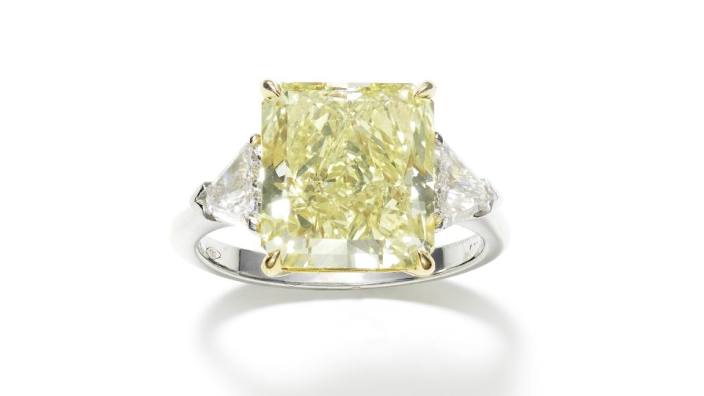 Yellow Diamond Ring to Lead Bonhams Sale