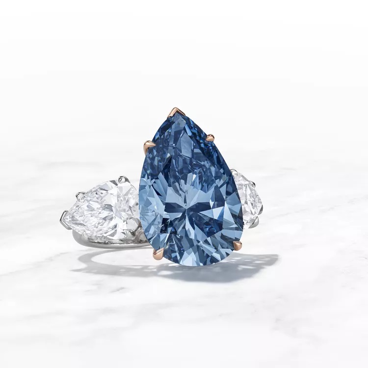 Rare blue diamond sells for USD $44 million at Christie’s