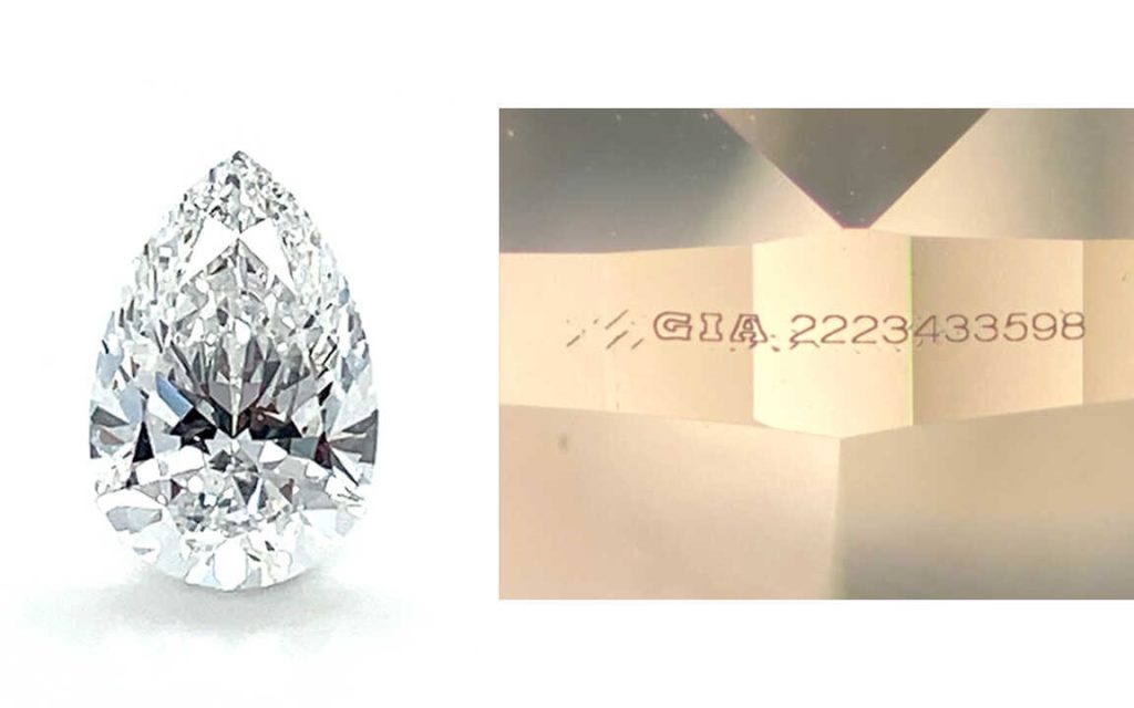 IGI Detects 6-Carat Lab-Grown Diamond With Fake Inscription