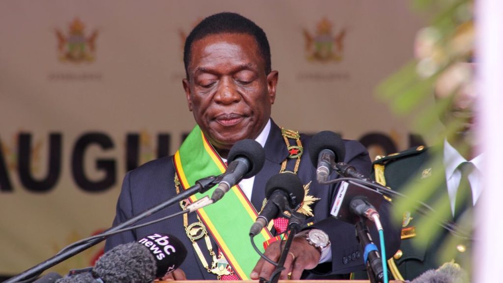 US Sanctions Zimbabwe President for Diamond Smuggling