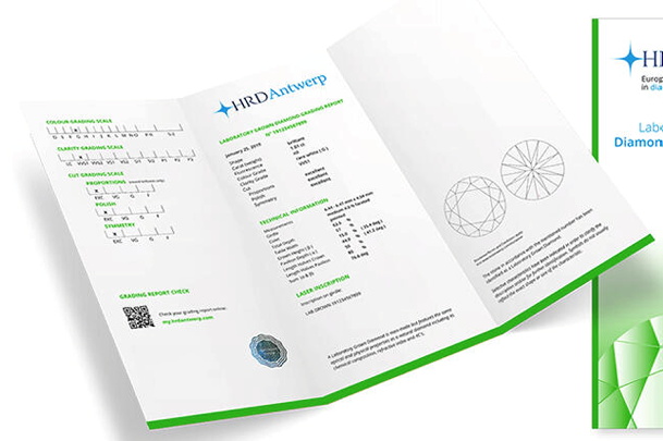 HRD, a subsidiary of the Antwerp World Diamond Centre (AWDC), says it is the first lab to stop lab grown certification, although it will still issue certificates for jewelry containing lab growns.