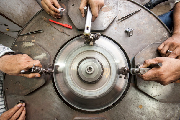India's Polished Exports Rise