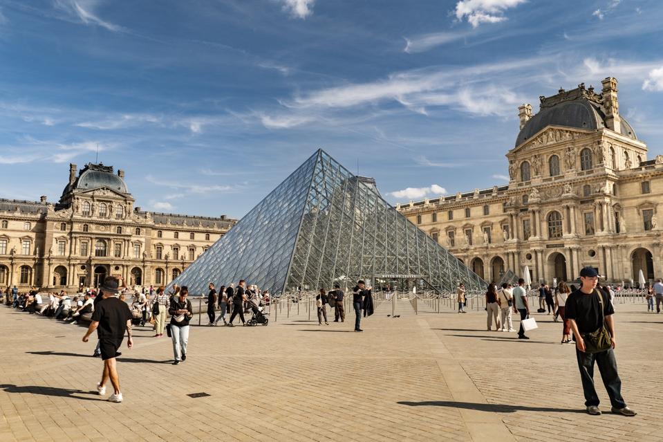 The Louvre Museum in Paris