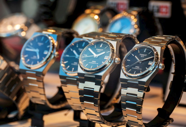 Swiss watch exports to the US