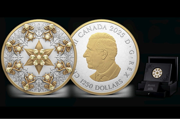 Canada's $92,000 Yellow Diamond Coins