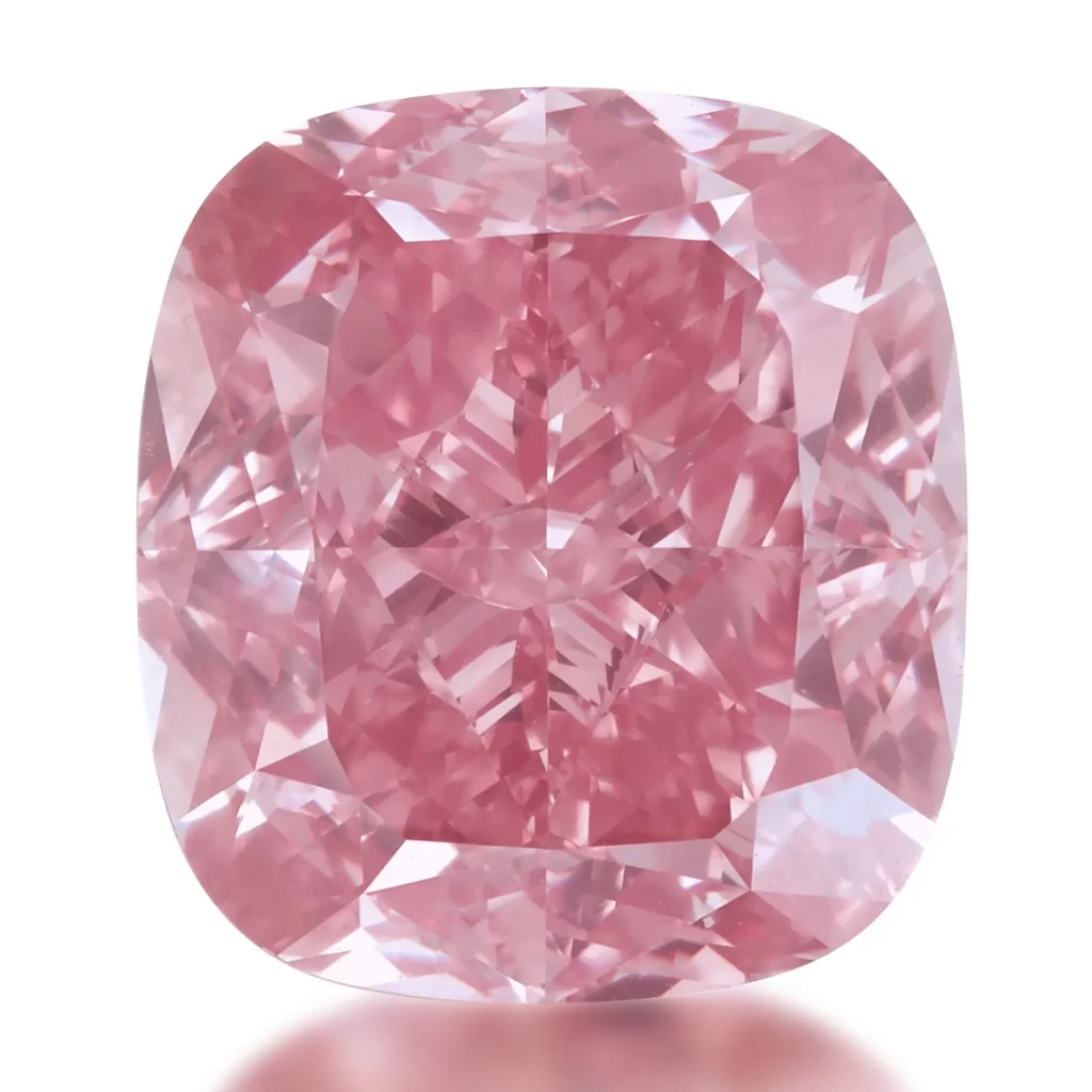 10.08-carat Fancy Vivid Pink diamond
