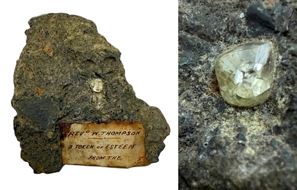 De Beer's 1873 Diamond Still in Kimberlite