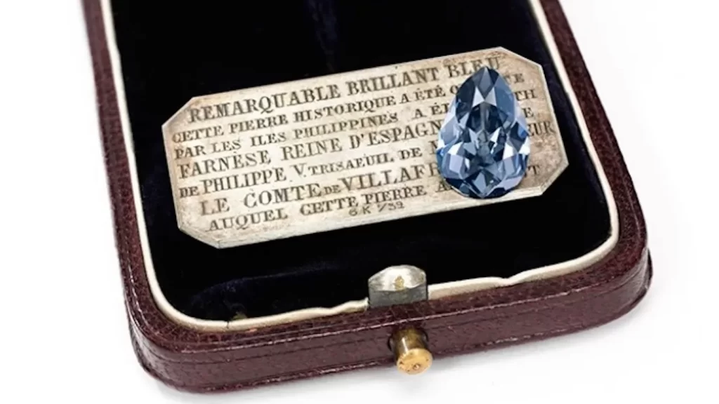 The Farnese Blue Diamond