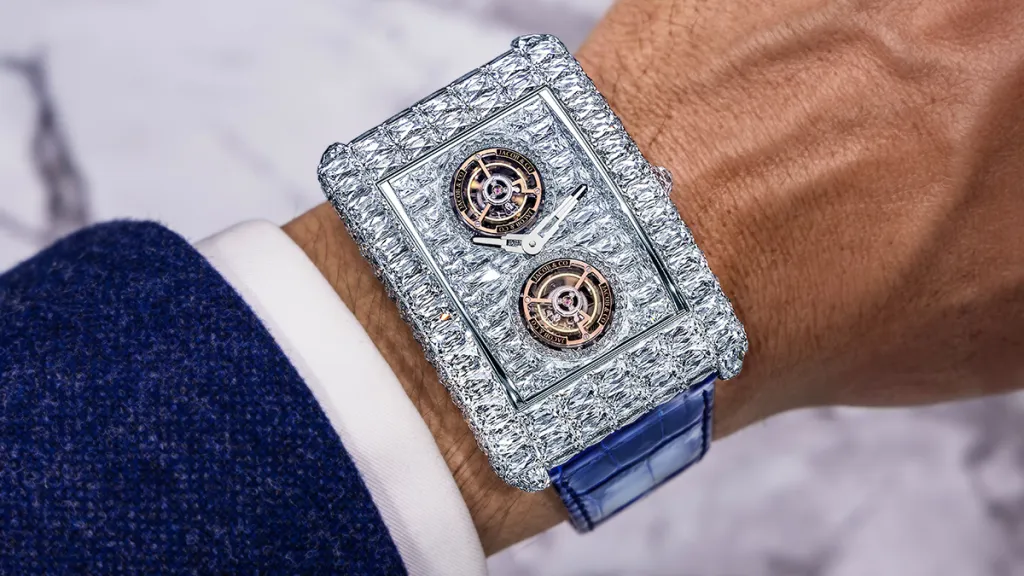 Billionaire Double Tourbillon timepiece