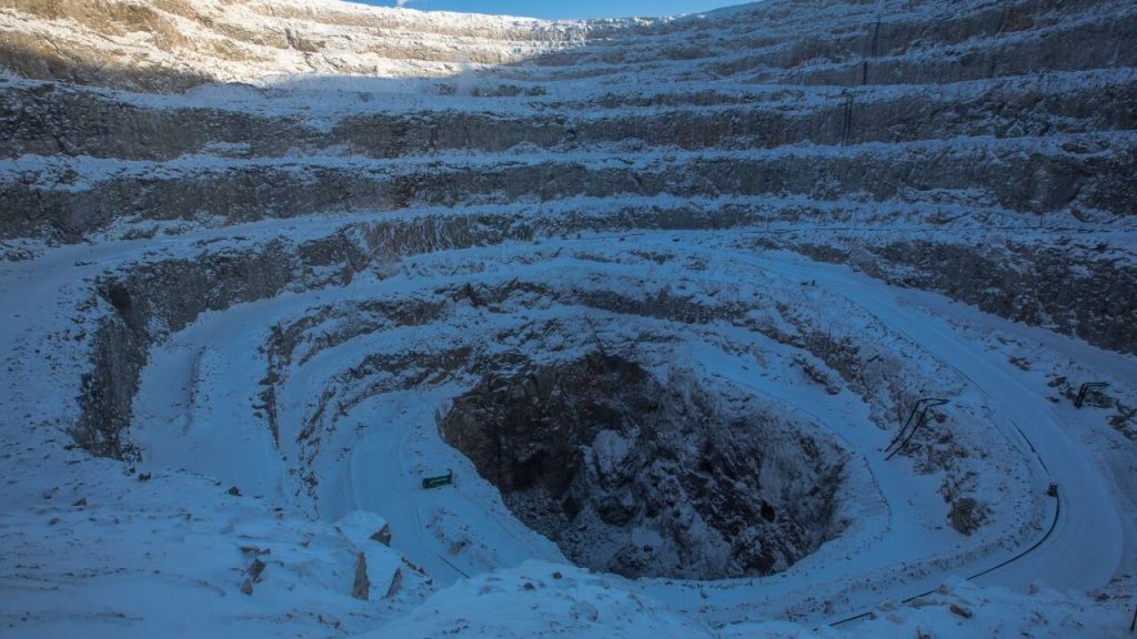 Diavik mine in Canada’s Northwest Territories