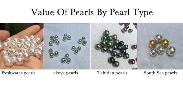 Pearls range from affordable freshwater strands to extremely rare South Sea and Tahitian gems that can rival diamonds in value.