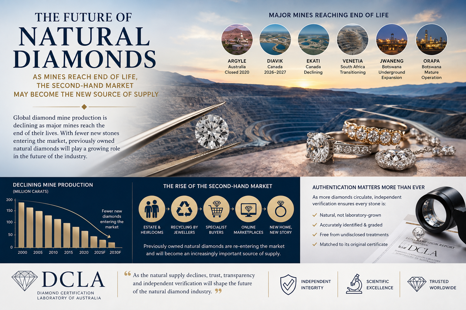 The World's Largest Diamond Mines Are Running Out