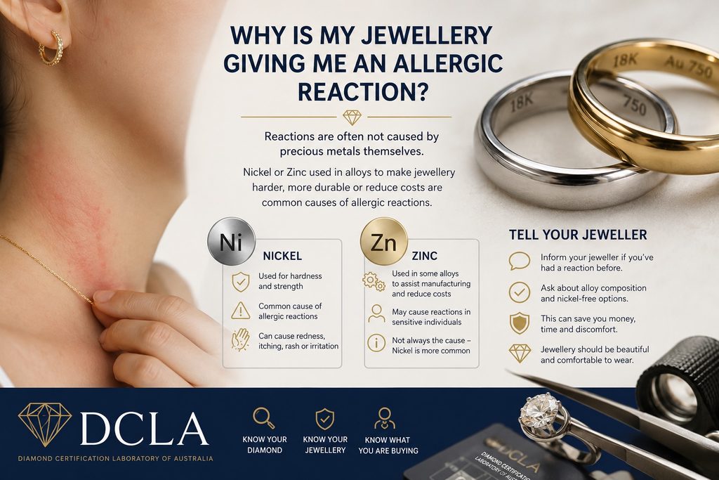 Nickel is well known as a cause of allergic contact dermatitis.