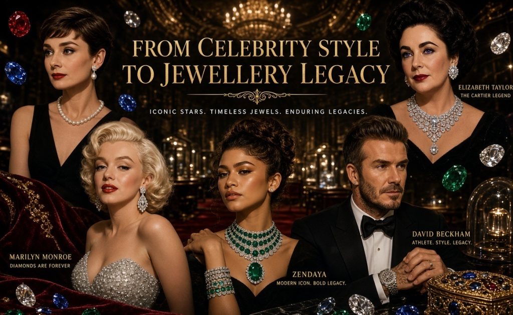 Jewellery has always been more than an accessory. The right gemstone, cut or design can become part of a person’s identity — and when that person is a globally recognised film star, athlete, musician or public figure, the jewellery can become famous in its own right.