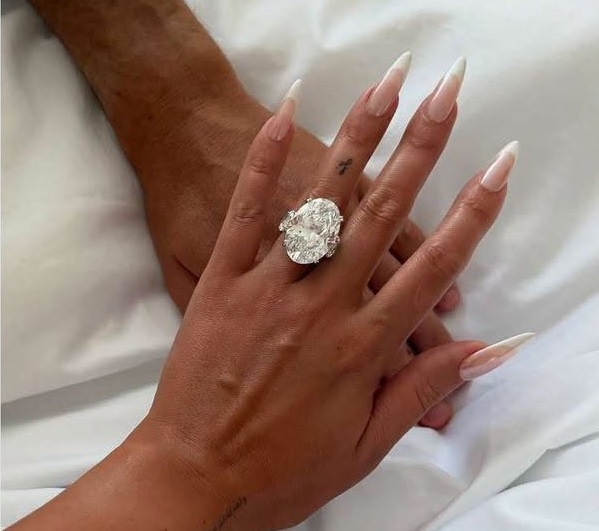 Georgina Rodríguez engagement ring