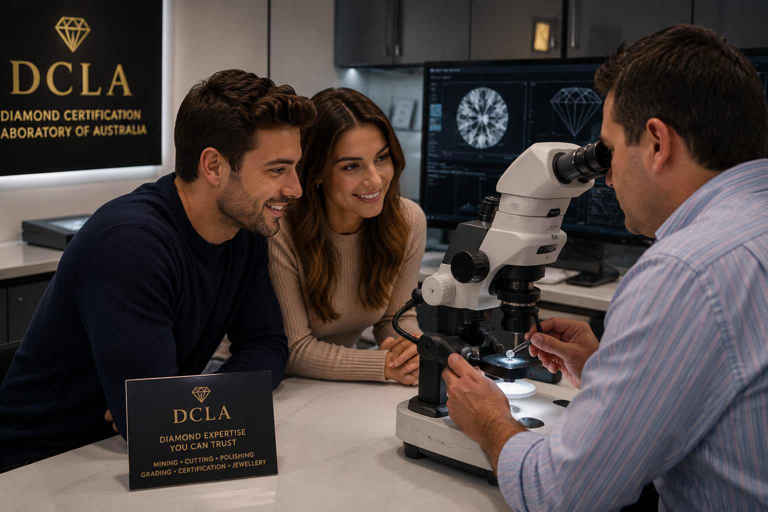 Visit the DCLA Diamond Certification Laboratory of Australia