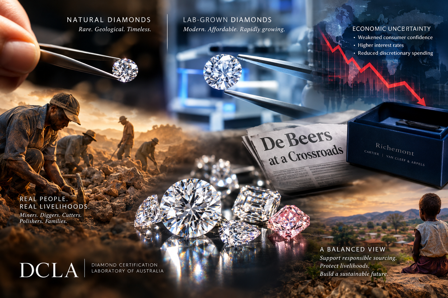 De Beers at a Crossroads Lab-Grown Diamonds,