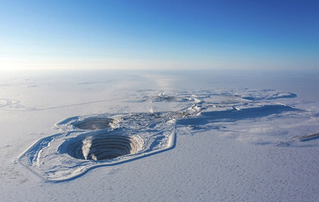 Rio Tinto Diamond Production Falls 68% After Diavik Mine Closure